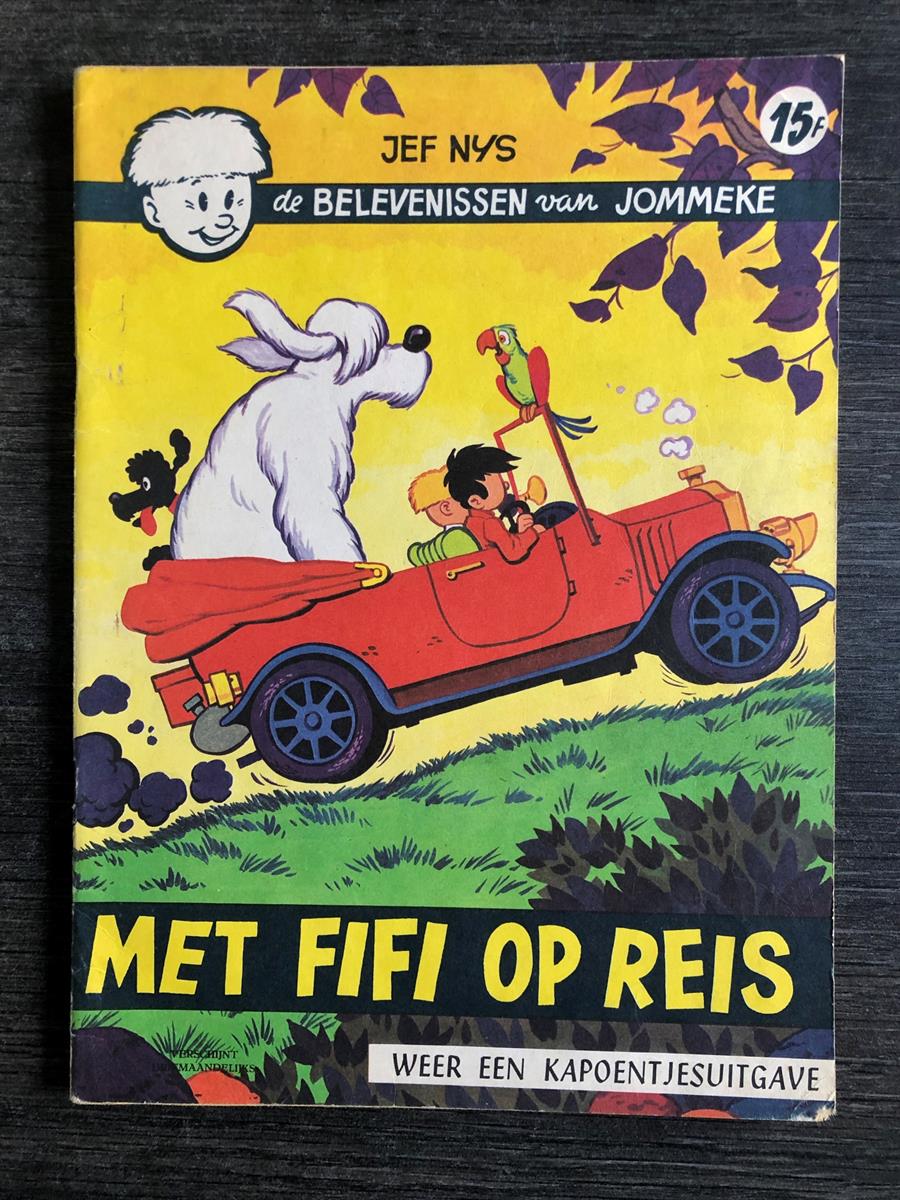 Jommeke Met Fifi Op Reis Sc Album E Druk Mijn Bobbedoes