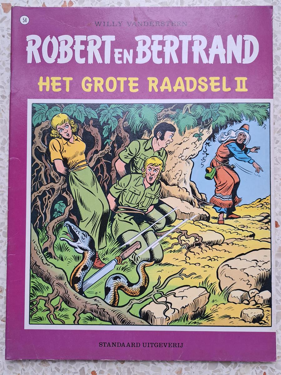 Robert En Bertrand Het Grote Raadsel Ii Sc Edruk Mijn Bobbedoes