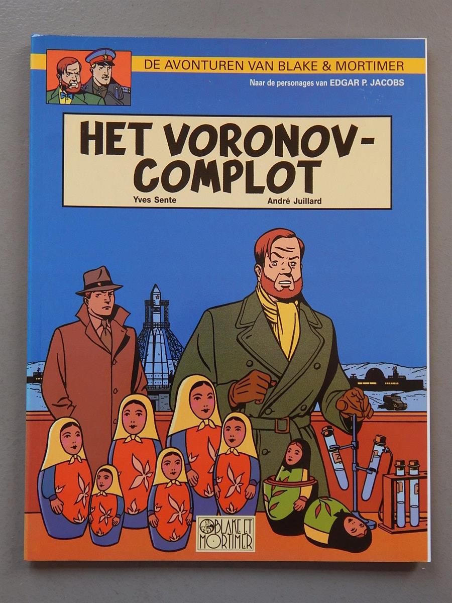 Blake En Mortimer Het Voronov Complot Uitgeverij Blake En