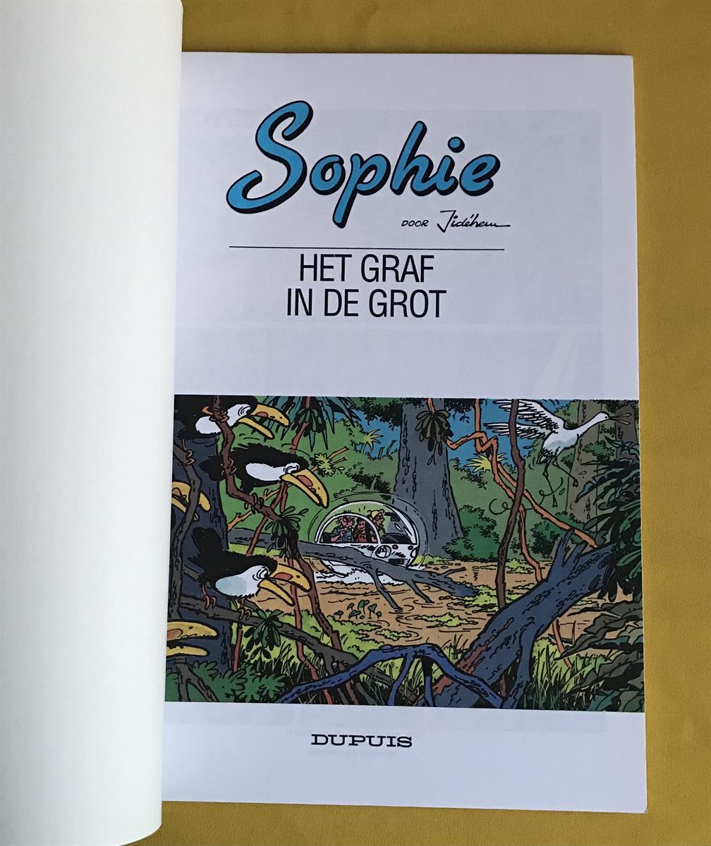 Sophie 20 Het Graf In De Grot SC 1e Druk 1995 Mijn Bobbedoes