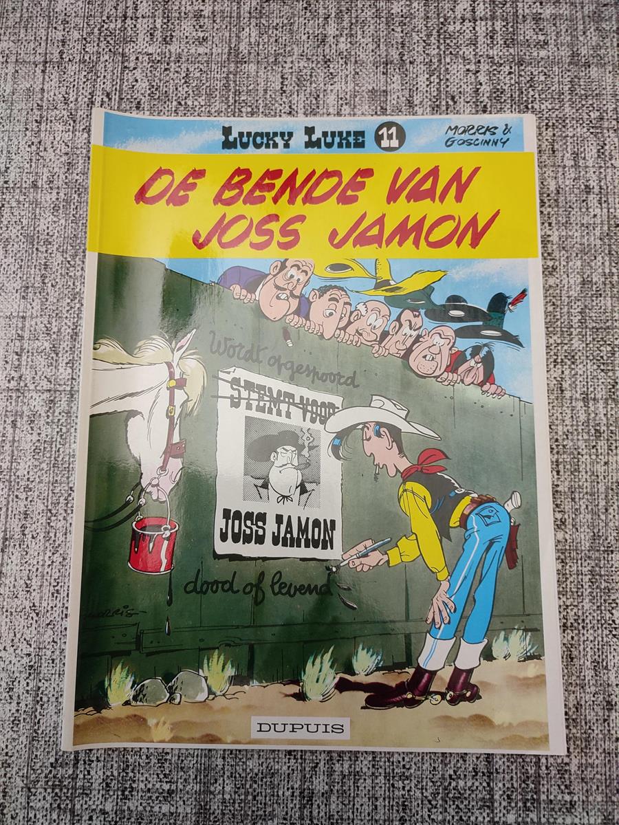 Lucky Luke 11 De Bende Van Joss Jamon Herdruk Softcover 1998