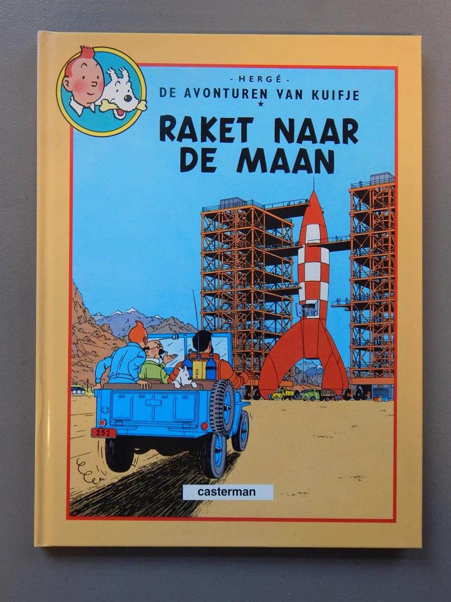 Kuifje Dubbelalbum Raket Naar De Maan Mannnen Op De Maan Hc