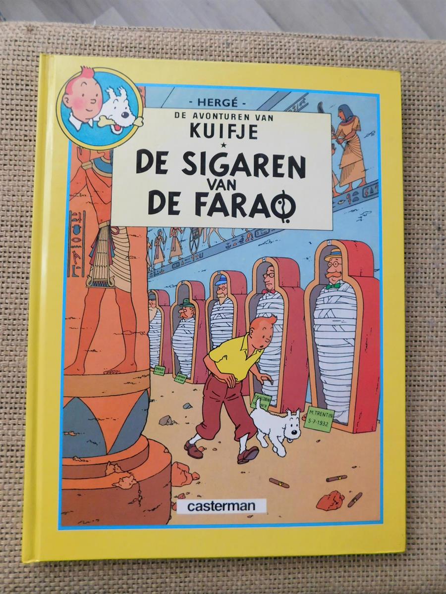 Kuifje Dubbel Album HC De Sigaren Van De Farao De Blauwe Lotus