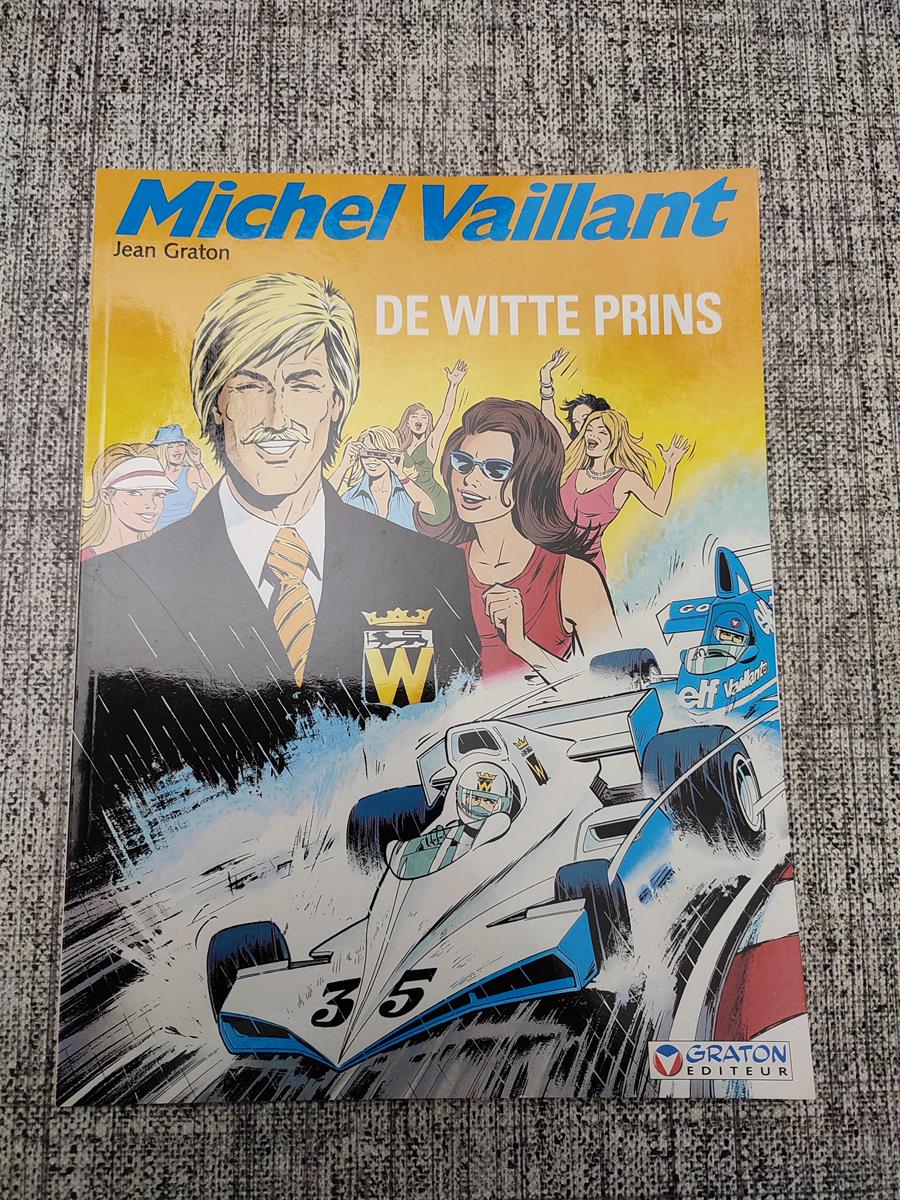 Michel Vaillant De Witte Prins E Druk Heruitgave Softcover