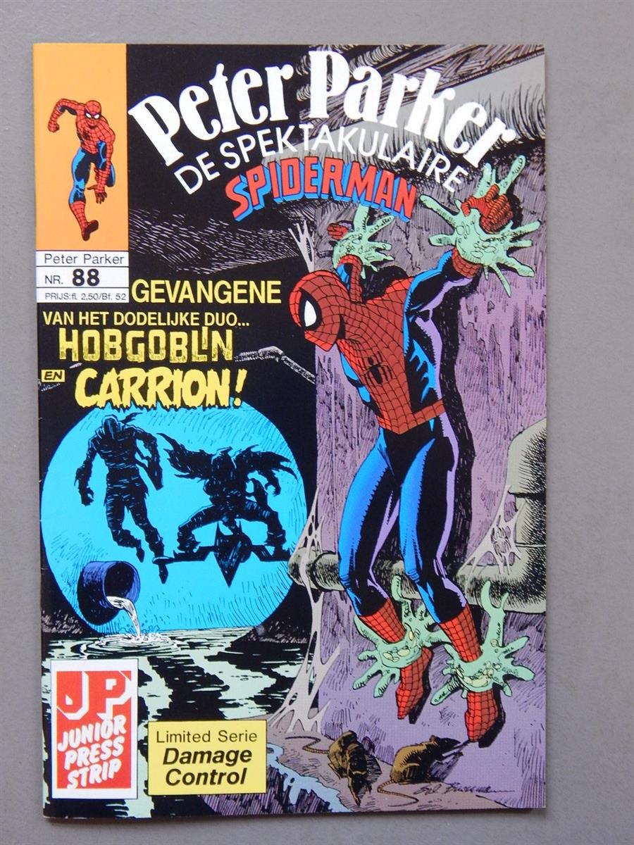 JP Peter Parker 88 De Spektakulaire Spiderman Sc 1e Druk 1990