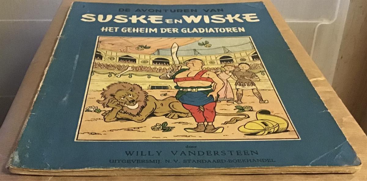 Suske En Wiske Blauwe Reeks Het Geheim Der Gladiatoren