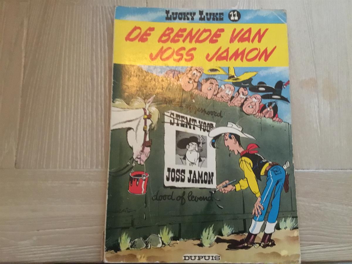 Lucky Luke De Bende Van Joss Jamon Nummer 11 SC Mijn Bobbedoes