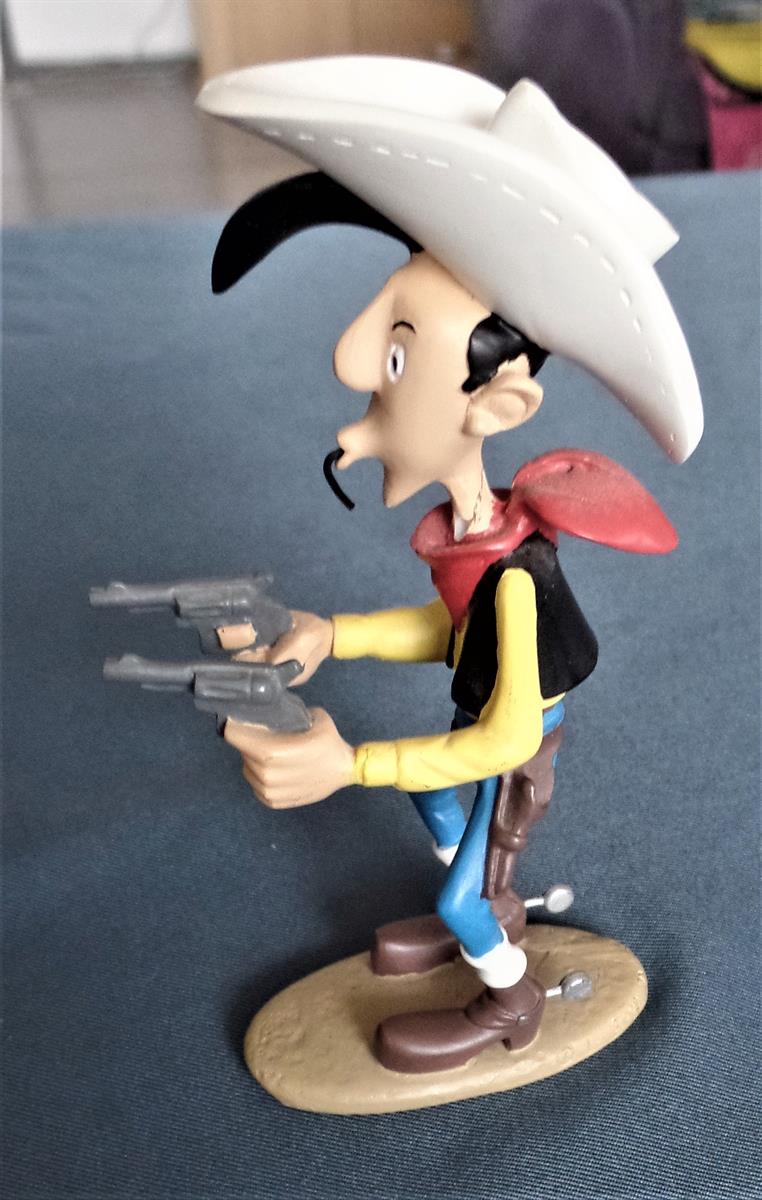 Beeldje Lucky Luke Ditions Atla Naar Marie Leblon