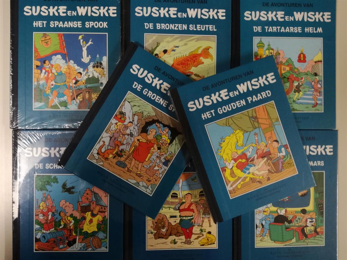 Suske En Wiske Klassiek Nrs 1 T M 8 Complete Blauwe Reeks