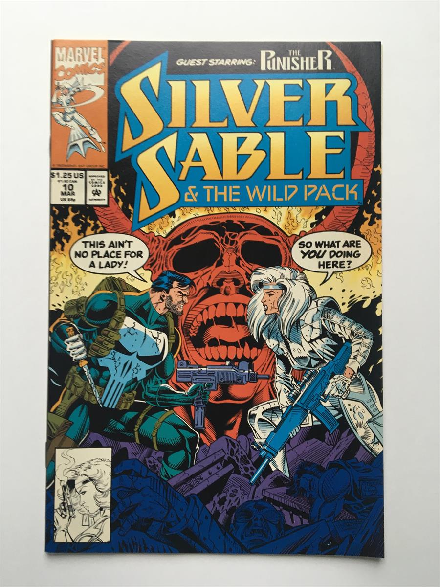 Silver Sable The Wild Pack Us Comic Sc E Druk Mijn Bobbedoes